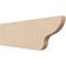 Ekena Millwork 2in. W x 8in. H x 24in. L Greensboro Woodgrain TimberThane Rafter Tail, Primed Tan RFTUR02X08X24GRNRCPR - alternate 1